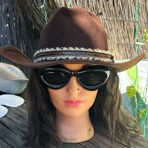 Eddy Bros. 100% Wool Western Hat Vintage